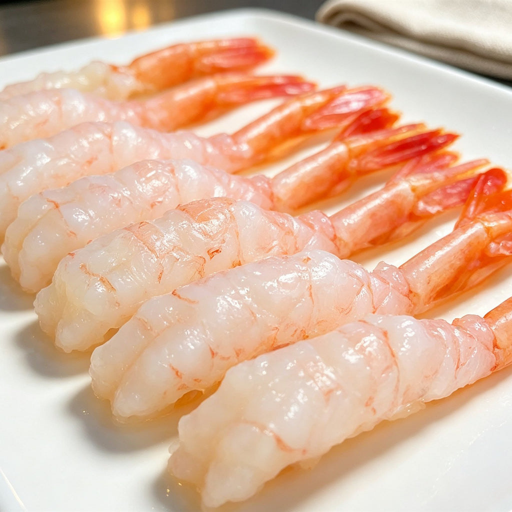 Cooked Arctic Sweet Shrimp Tails