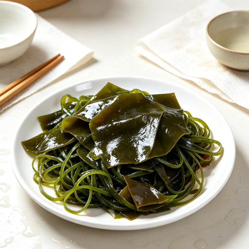 Fresh Green Sea Kelp Strips