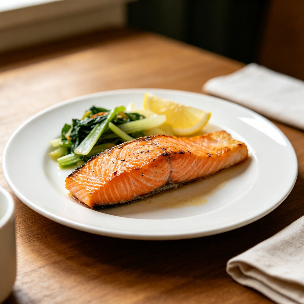 Fresh Salmon Fillets Skin On